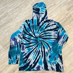 Hollywood the Jean People long sleeve cotton tie-dyed hoodie – 14/16
